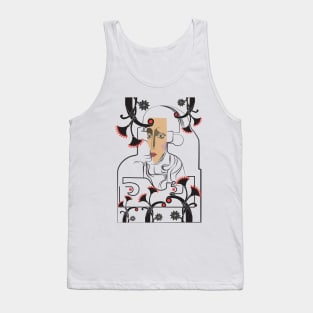 Beautiful princess lotus garden Tank Top